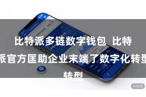 比特派多链数字钱包 比特派官方匡助企业末端了数字化转型